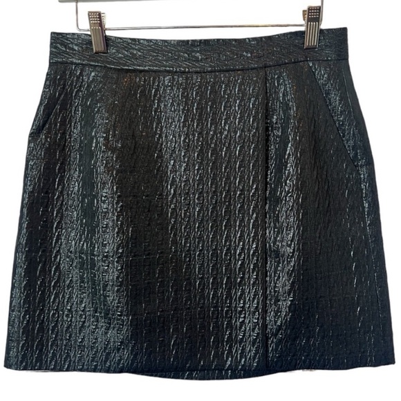 BCBG MAXAZRIA— WOMENS BLACK MINI SKIRT size 4 - Picture 1 of 11
